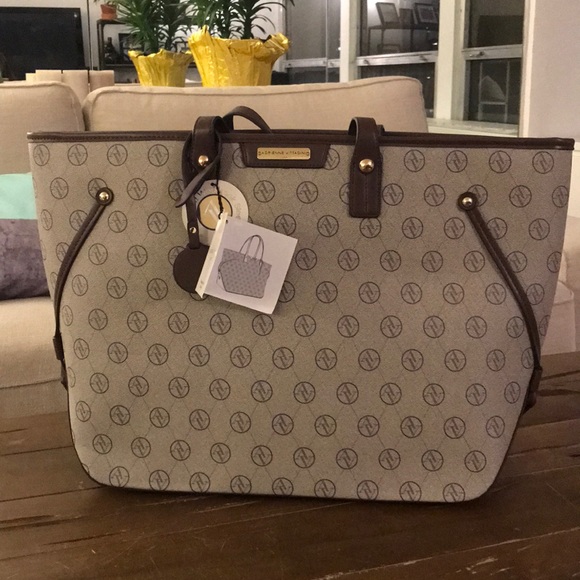 adrienne vittadini workbook tote